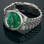 Islander Manhasset 36mm Automatic Watch with Green Mother of Pearl Dial #ISL-217 lifestyle